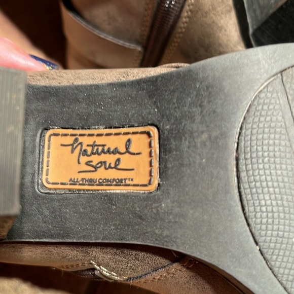 Natural Soul Gray & Black Booties - Picture 7 of 11